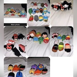 Lot of 30 tsum tsum plushies